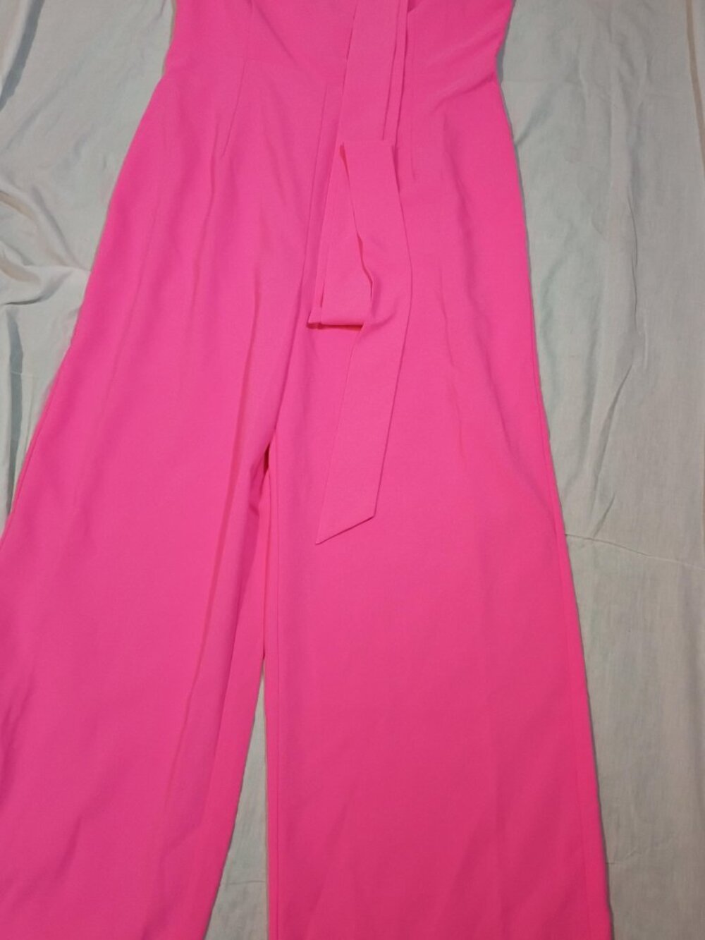 Lilly Pulitzer/Jumpsuit/Womens 6/Pink Isle Jada Off Shoulder Resort Vacation Chi - Picture 6 of 8